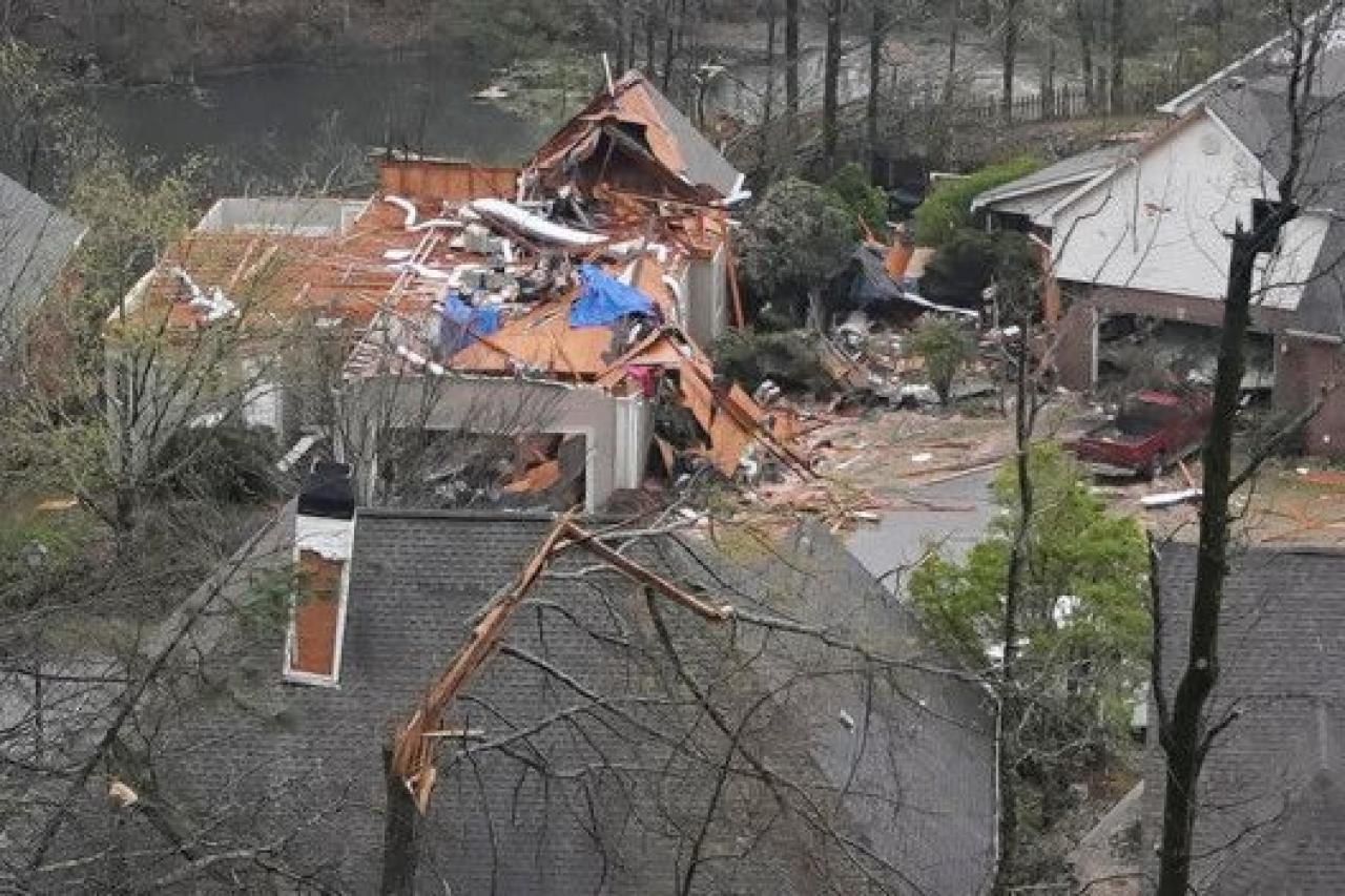 Alabama. Ingenti danni causati dai tornado negli ultimi giorni