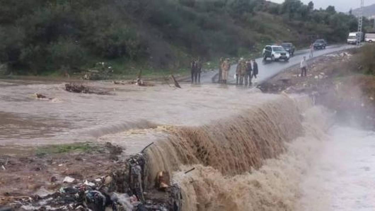 Alluvione in Algeria in un'immagine di archivio