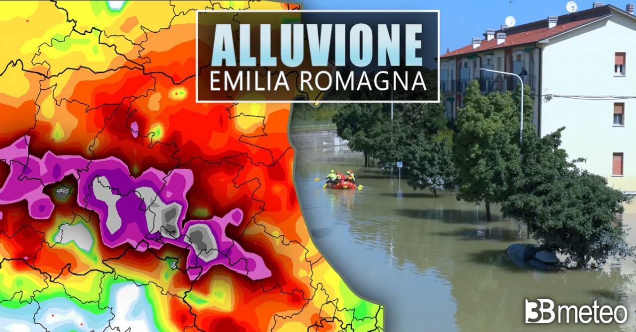 Alluvione Emilia Romagna: le cause che l'hanno scatenata « 3B Meteo