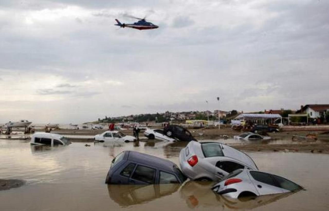 Alluvione in Turchia in un'immagine di archivio