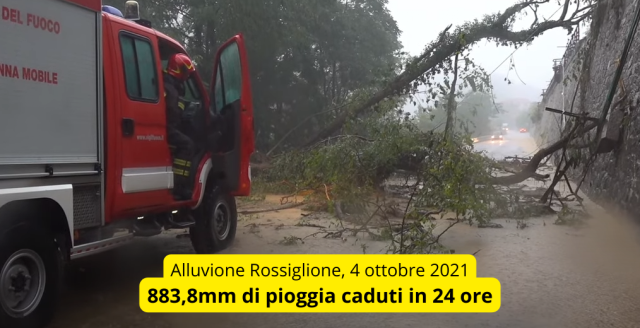 Alluvione Rossiglione, 1 anno fa