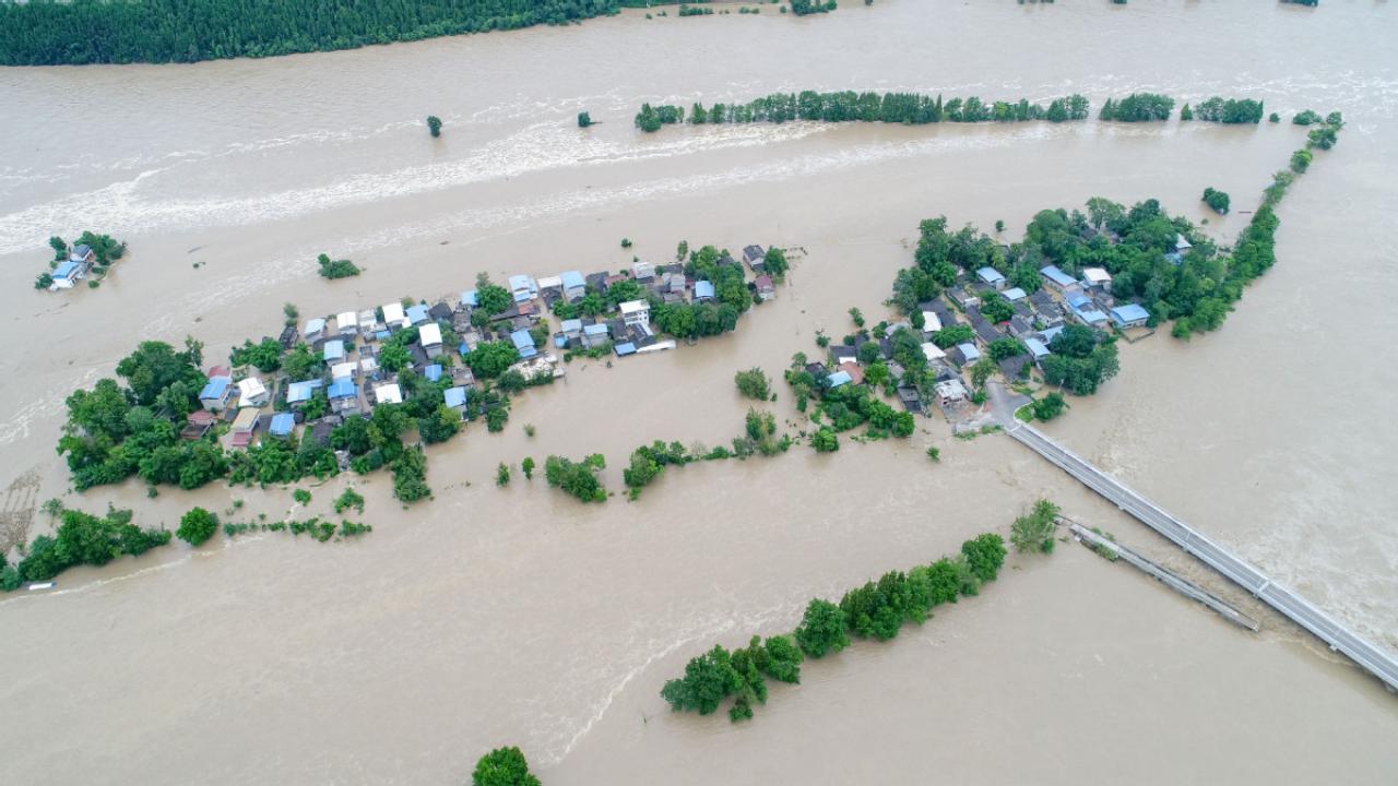 Alluvioni in Cina, immagine di repertorio
