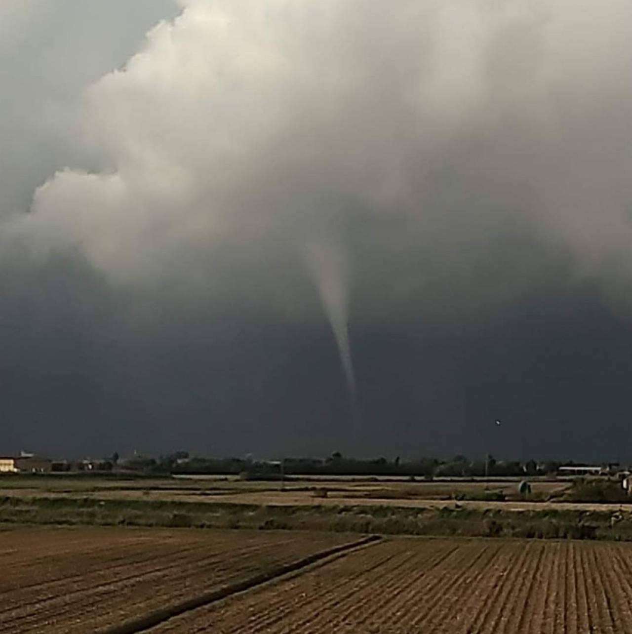 Altra foto del tornado di Rosolina: credit Alberto Gobbi