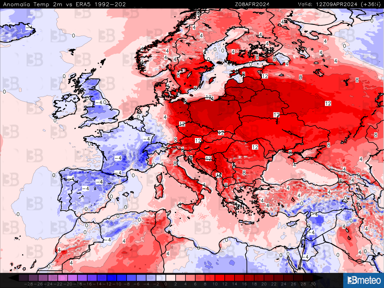 Meteo. Europa divisa, tra ciclone atlantico e caldo anomalo. Cosa sta accadendo