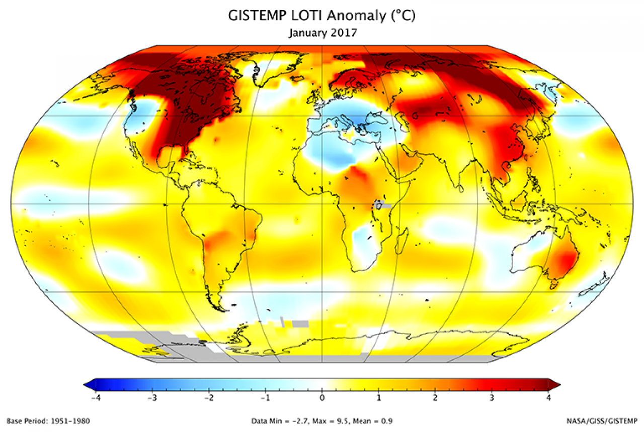 CLIMA GENNAIO 2017 Freddo In ITALIA Ma Terzo Pi Caldo Nel MONDO 3B 