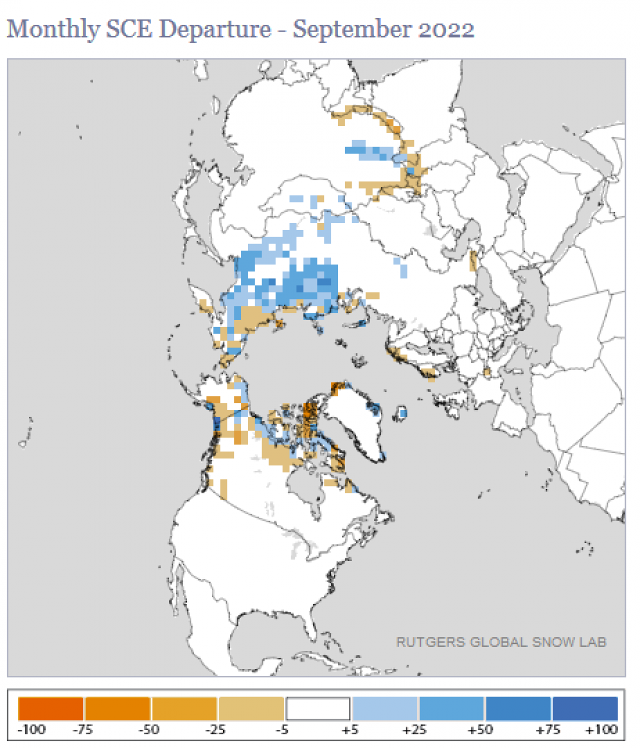 anomalie estensione copertura nevosa, fonte Rutgers Global Snow Lab