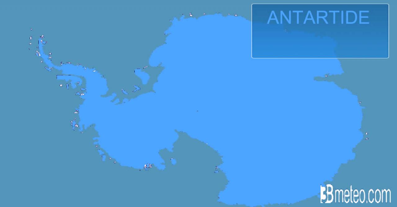 Antartide, nuovo record minimo di estensione ghiaccio