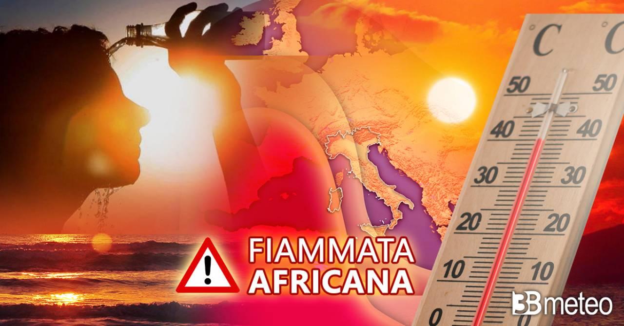 Arriva l'ennesima ondata di caldo africano dell'estate 2022