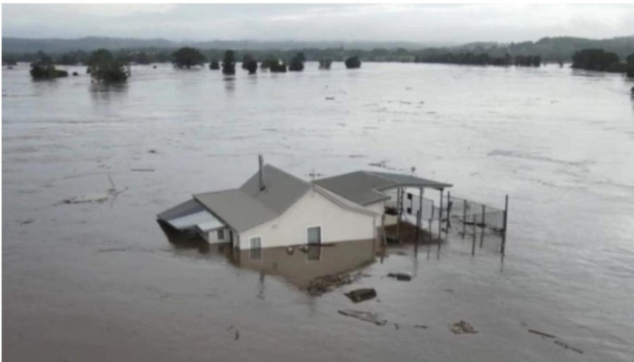 Australia, alluvioni nel Nuovo Galles del Sud (Fonte: sydneynewstoday)