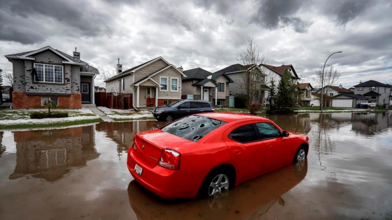 Calgary dopo la tempesta (Fonte immagine: stalberttoday.ca)