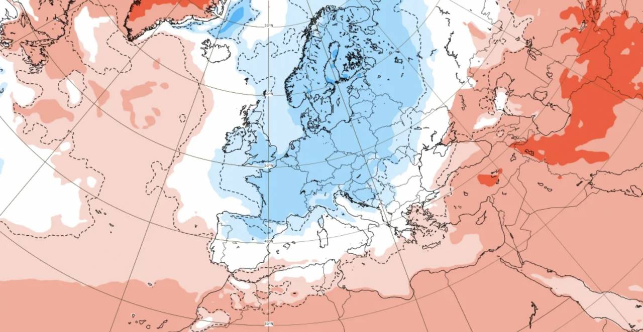 Change of Situation in Second Decade - Source Ecmwf