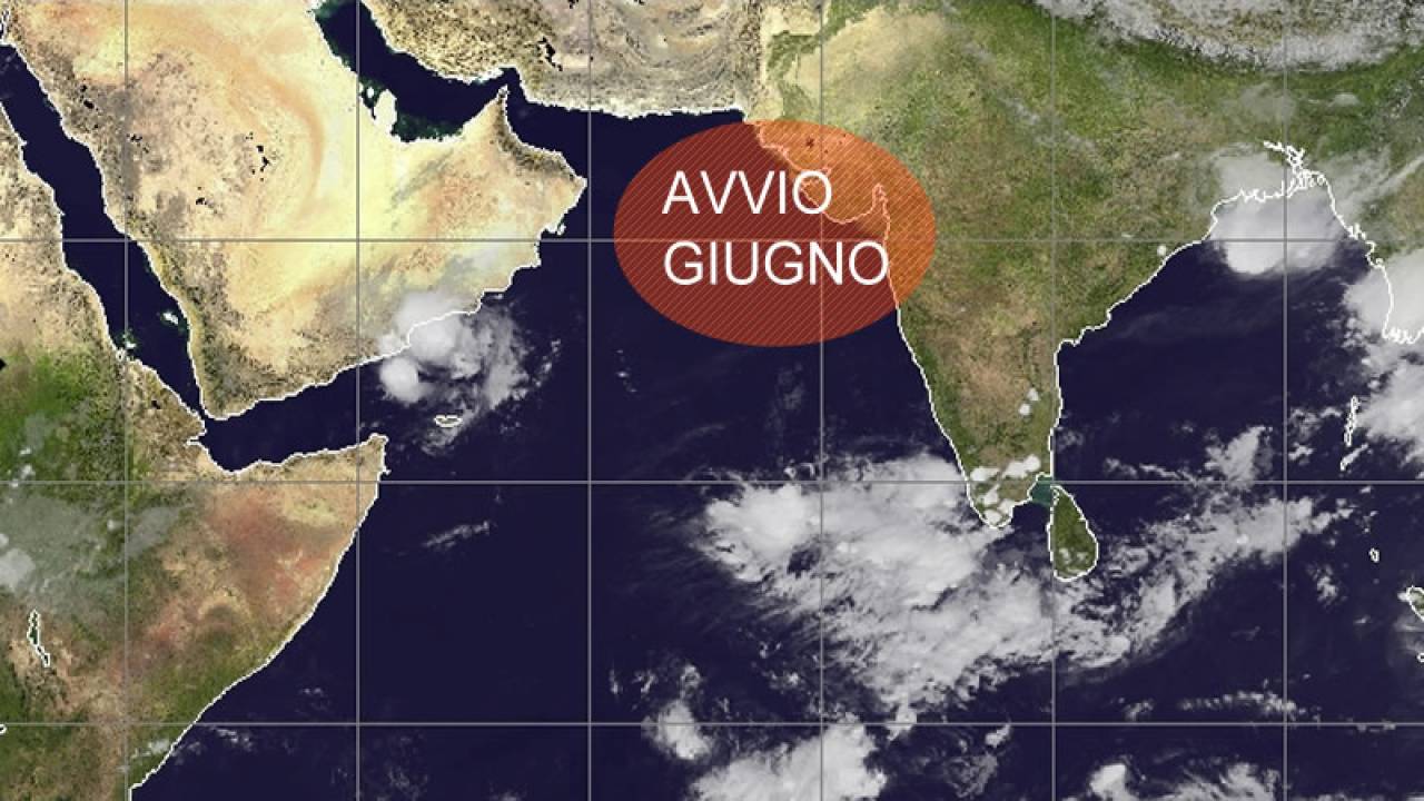cicloni, possibile sviluppo per i primi di giugno sul mar arabico