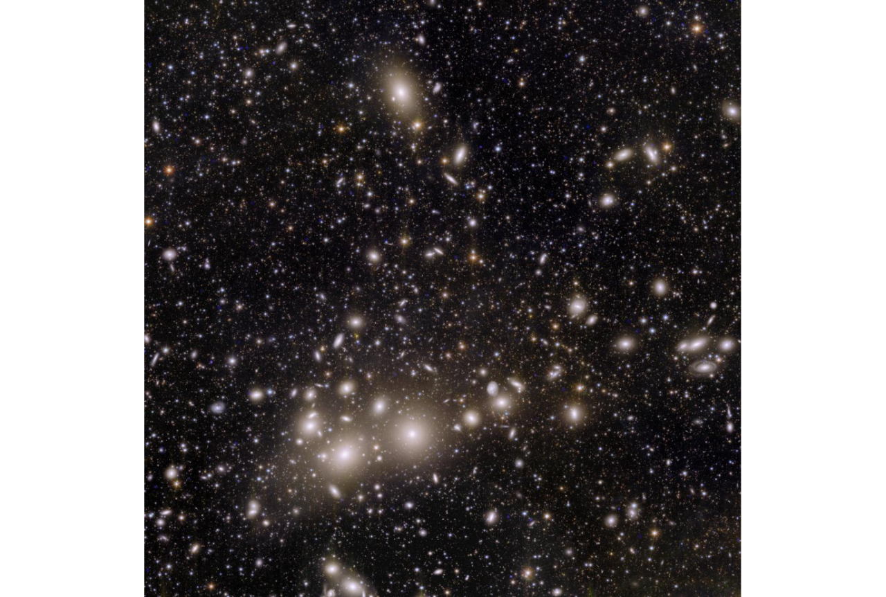Euclid?s view of the Perseus cluster of galaxies - ESA