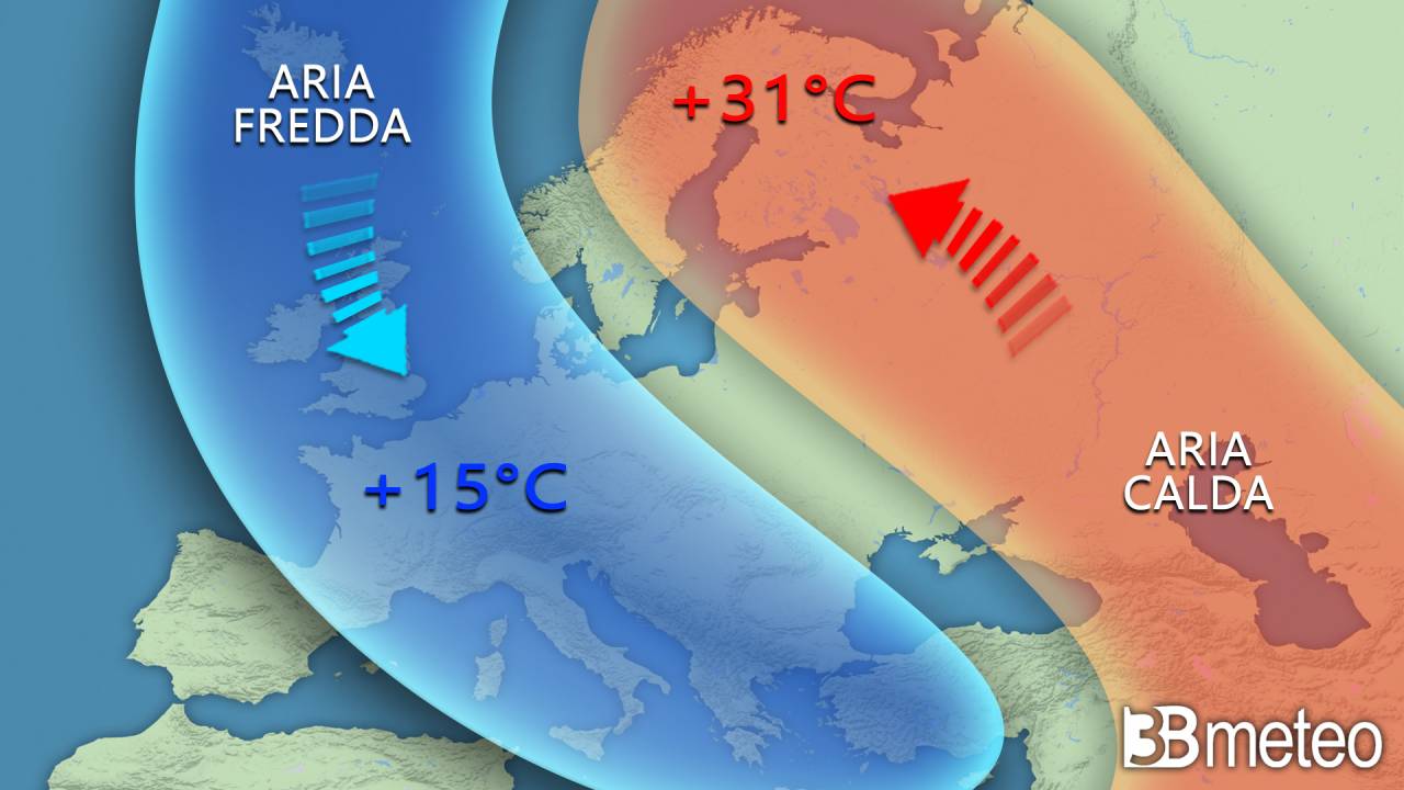 Cronaca meteo - Fa più caldo oltre il circolo polare artico che in Italia, Milano è 10°C più fredda di Tromso in Norvegia