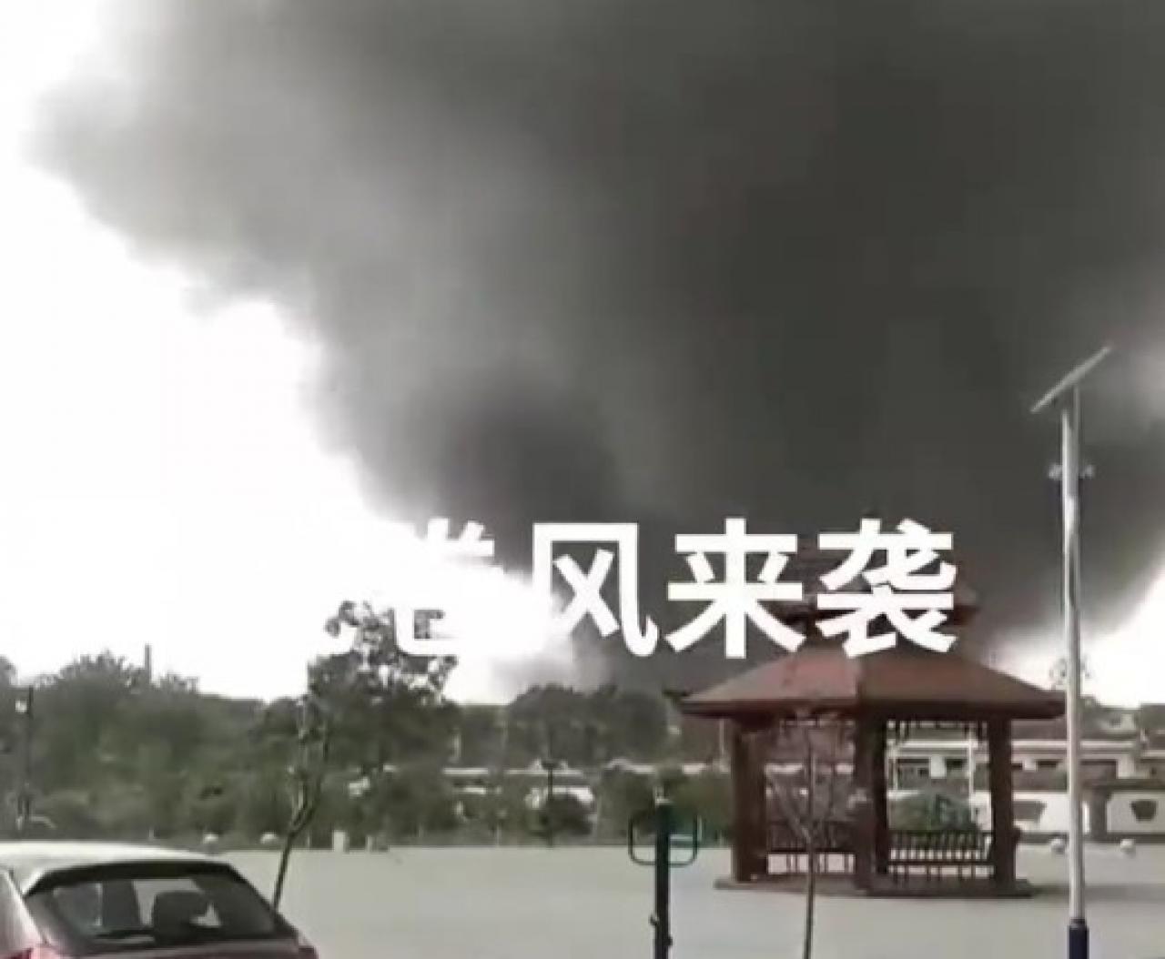 Forte tornado in Cina