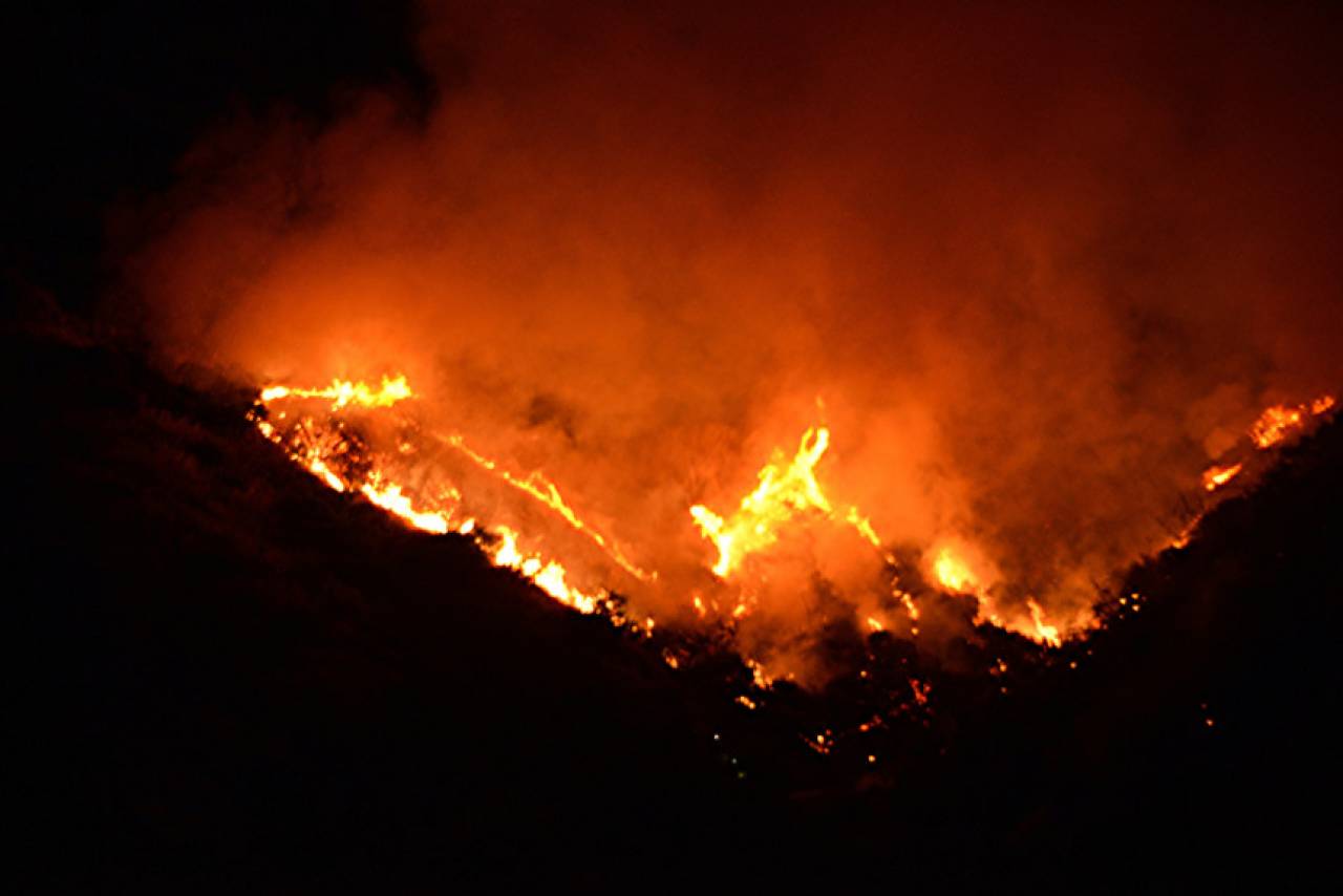 Gli incendi in California (Fonte: Rick McClure / Speciale del Daily News di Los Angeles)