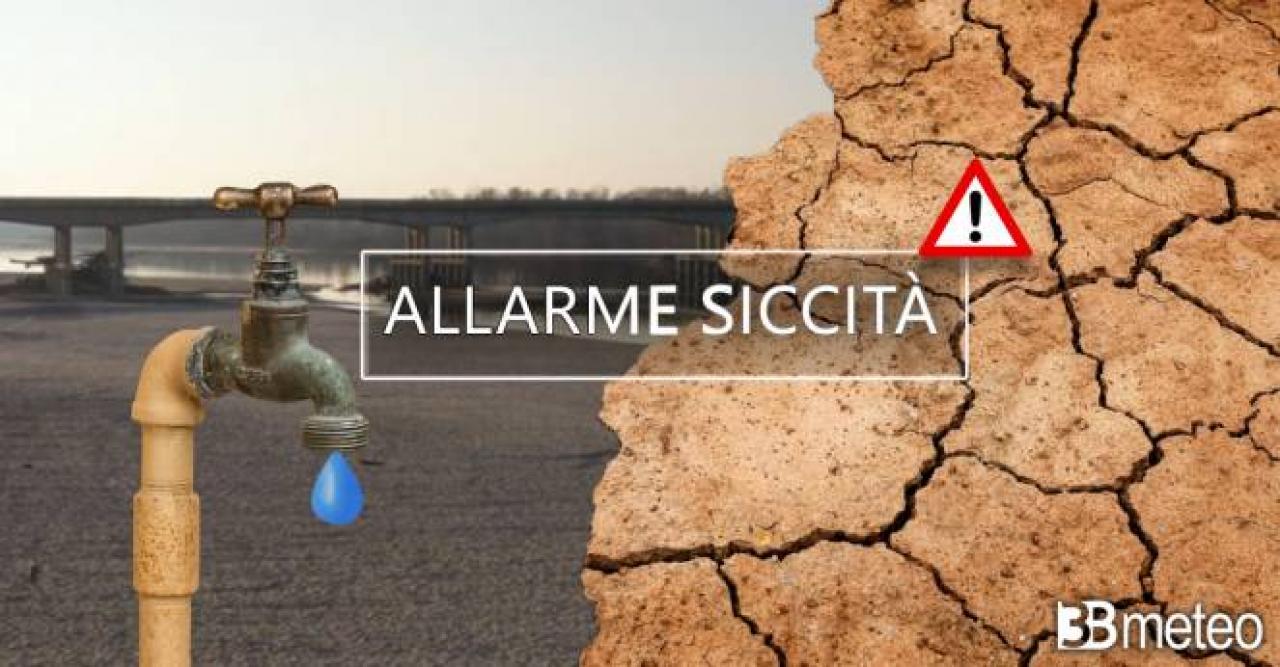 grave siccità in Sicilia