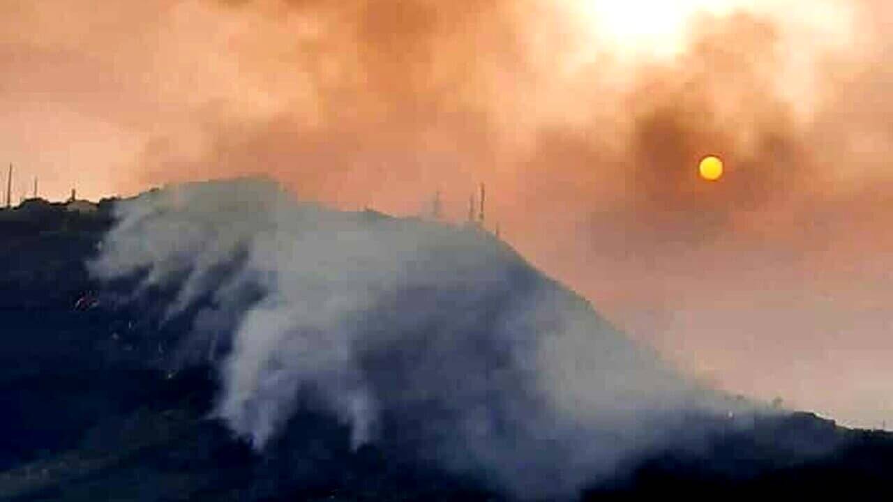 Incendio sulla collina dei Camaldoli (Fonte immagine: Napoli Today)