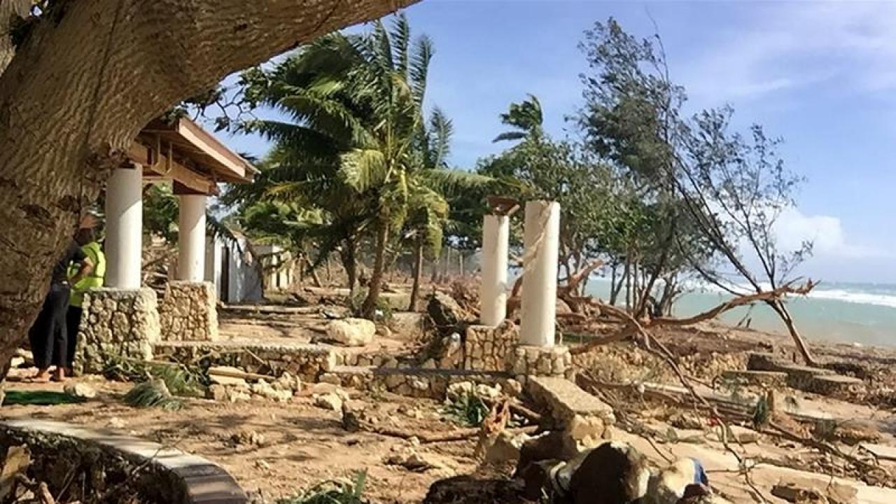 Ingenti danni dopo il passaggio del ciclone Harold (Fonte immagine: aljazeera)