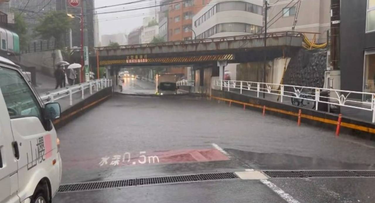 Inundaciones en Tokio