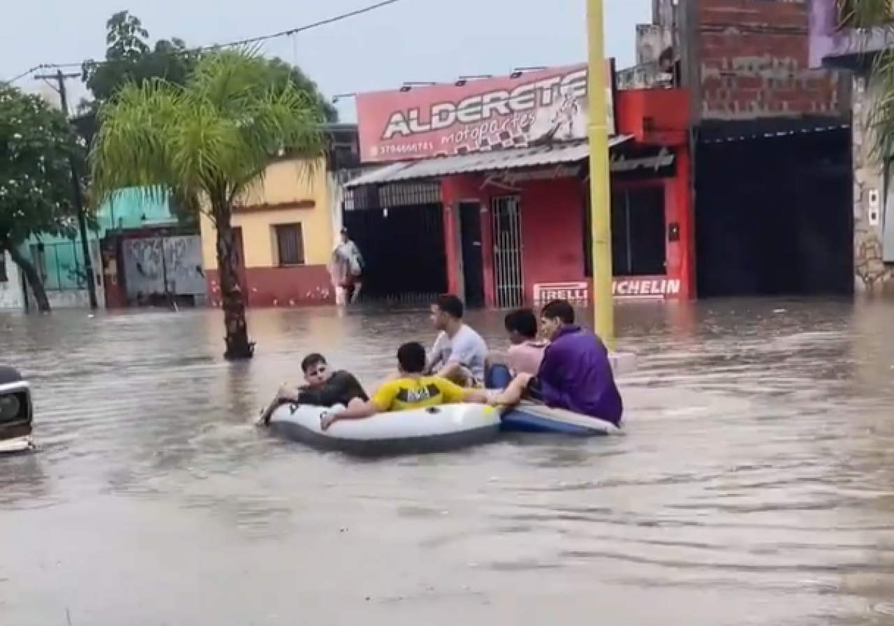 Inondazioni Argentina nella provincia di Corrientes