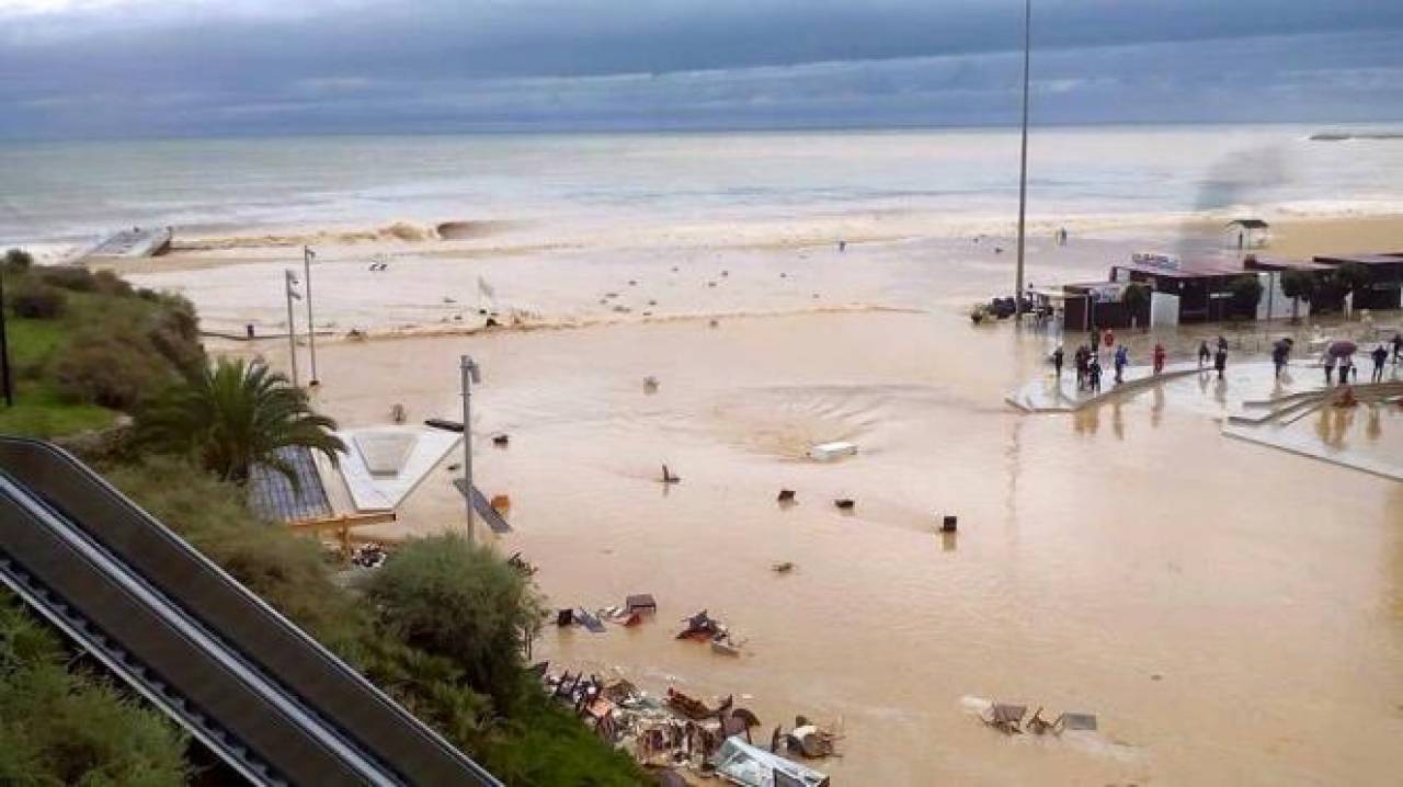 Inondazioni in Portogallo (Immagine di archivio)