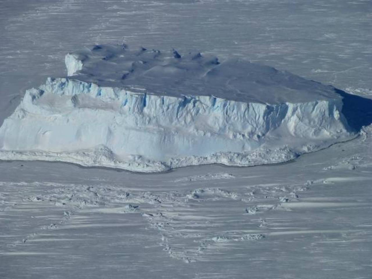 L'Antartide in un'immagine di archivio