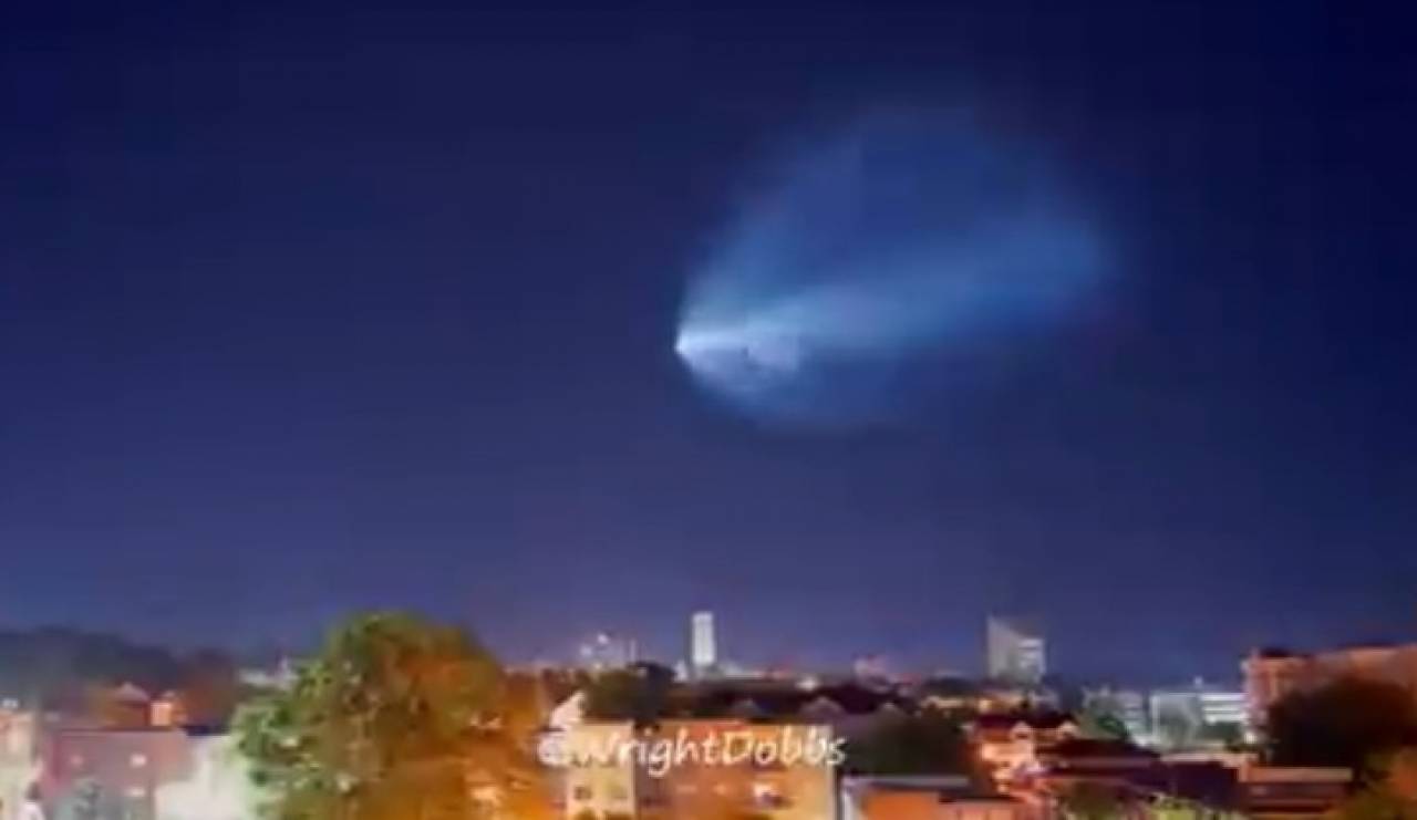 La comparsa del razzo Falcon 9 a Tallahassee - Florida