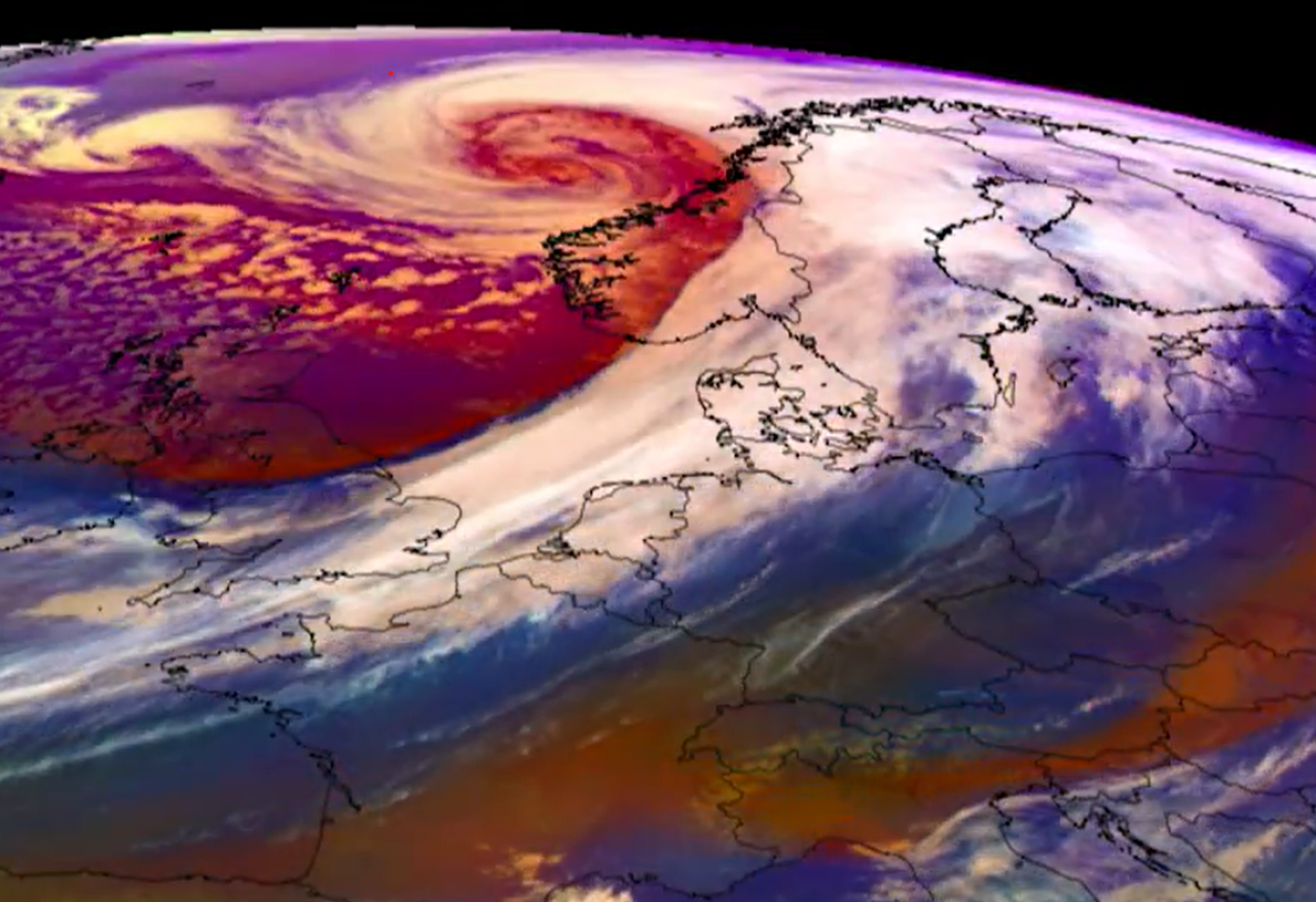 Cronaca meteo. Ingunn colpisce duramente la Norvegia con venti a 200km/h. E' stata la tempesta più forte degli ultimi trent'anni - Video