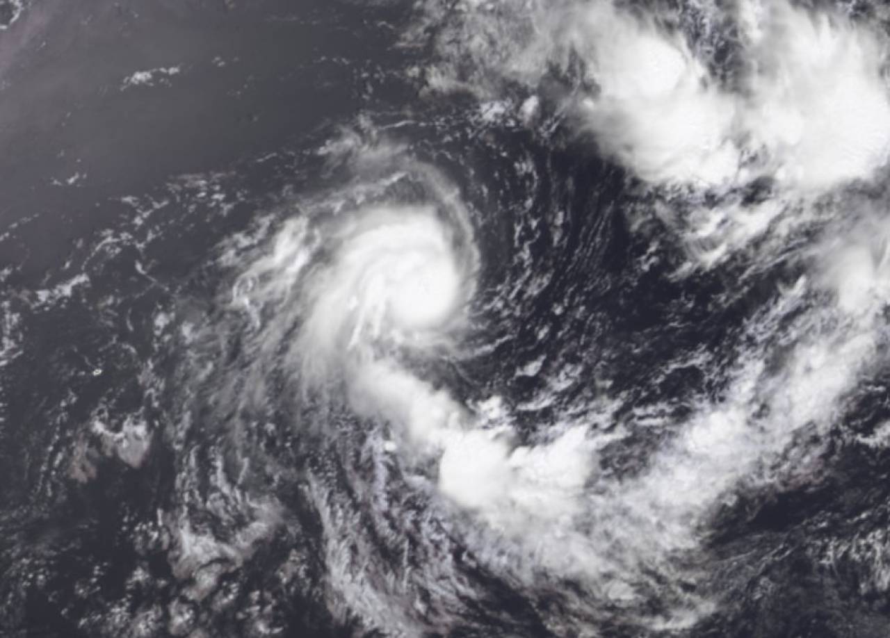 La tempesta tropicale Batsirai vista dal satellite