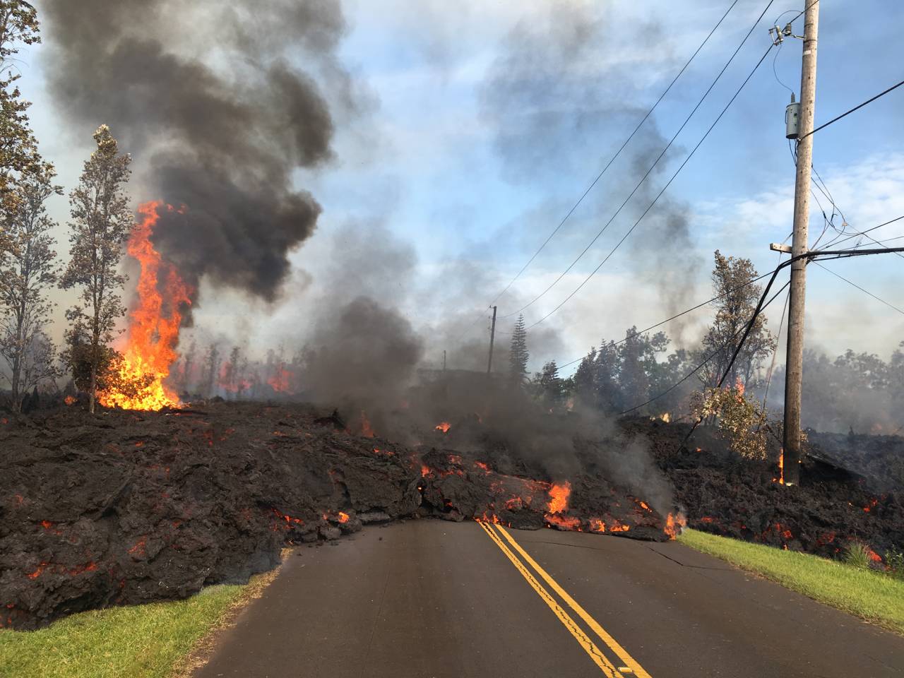 La terribile eruzione del Kilauea del maggio 2018 potrebbe essere stata causata dalla troppa pioggia dei mesi precedenti