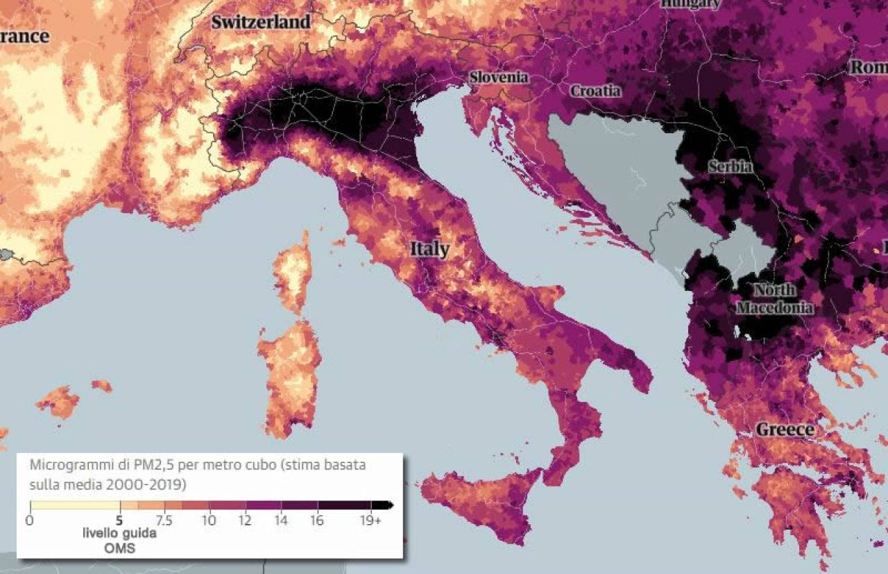 Meteo e Ambiente - Le rivelazioni scioccanti del Guardian, in Europa si  respira aria velenosa. La situazione in Italia « 3B Meteo