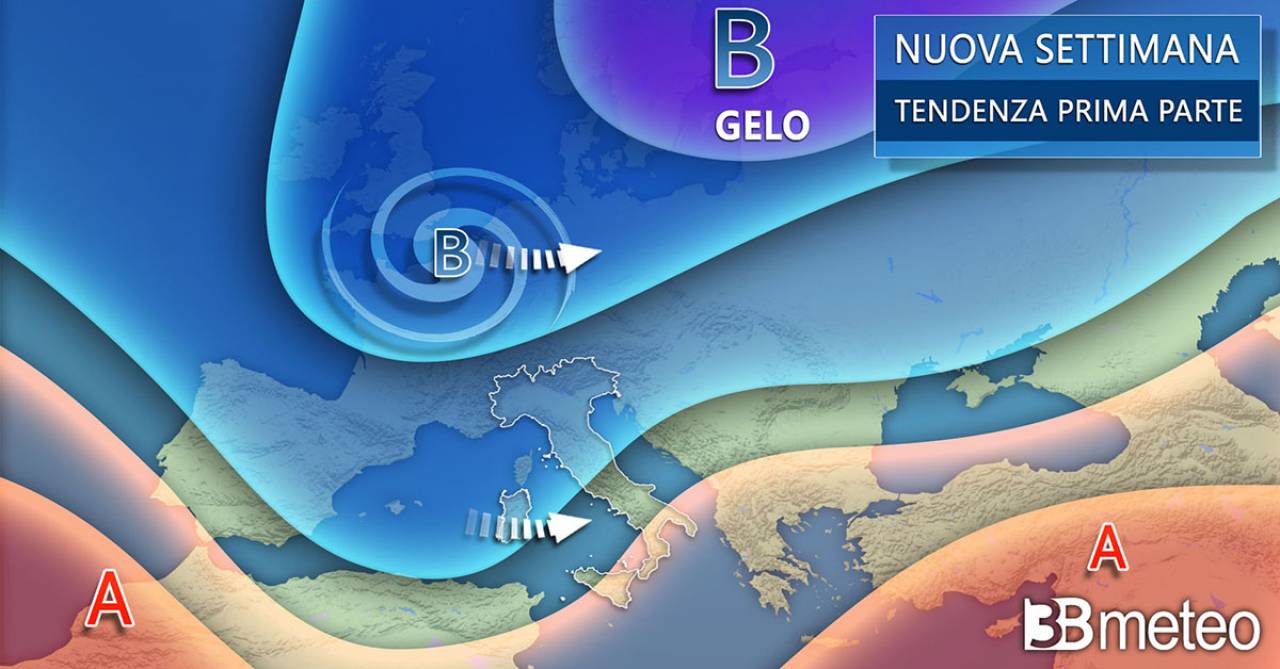 Meteo Italia: la tendenza per la prossima settimana