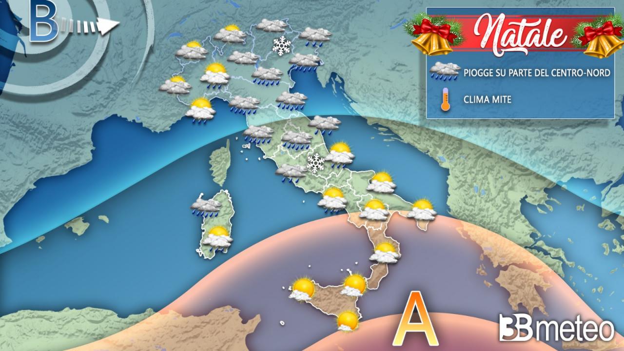Meteo Italia Natale