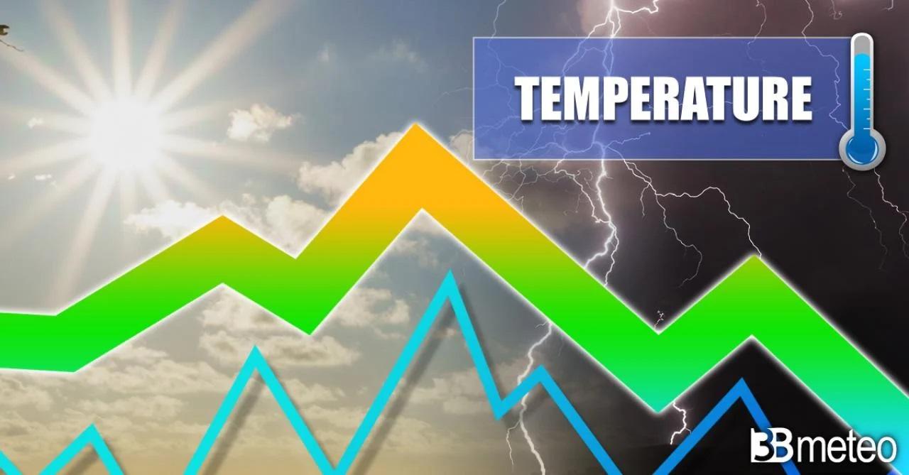 Meteo Temperature - Calo termico in arrivo, entro domenica sarà diffuso su tutta Italia. I valori previsti (Mappe)