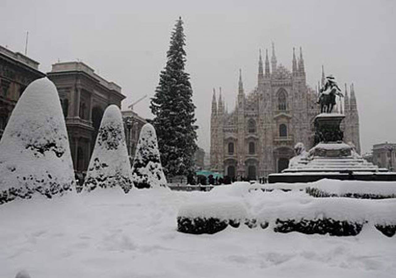 Neve in arrivo fino in pianura, anche a Milano