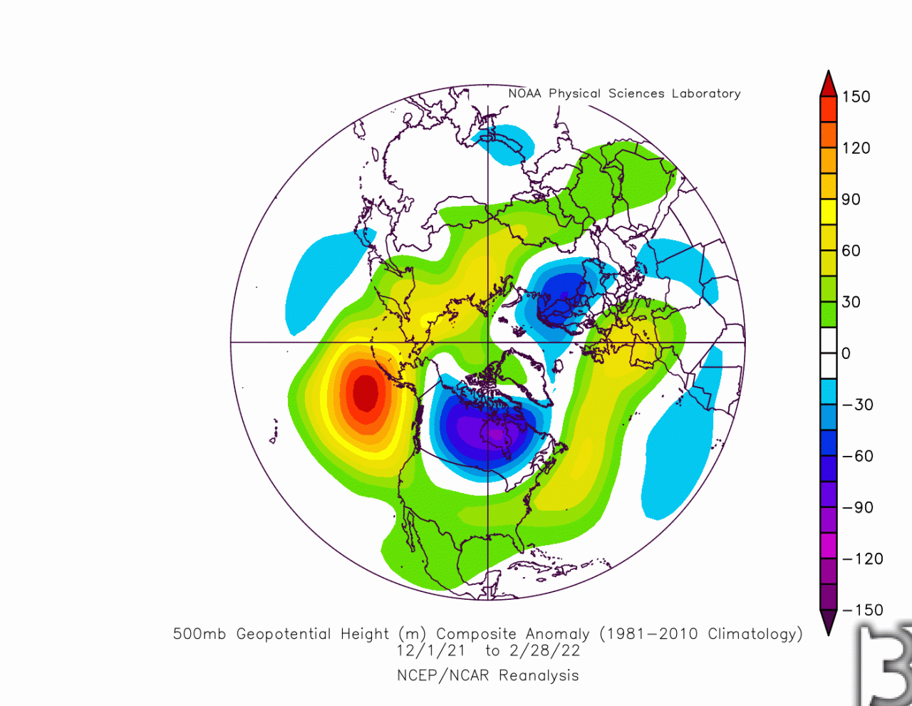 pattern invernale che non è stato propenso a trasferimenti di calore dal basso, il vortice stratosferico dunque si è raffreddato