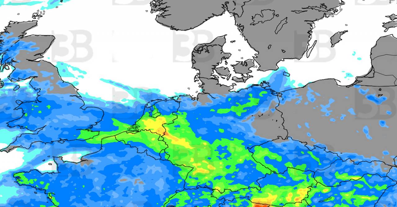Meteo. Omega rovesciata, attese piogge intense anche su Nord Est Francia, Germania, Belgio e Lussemburgo