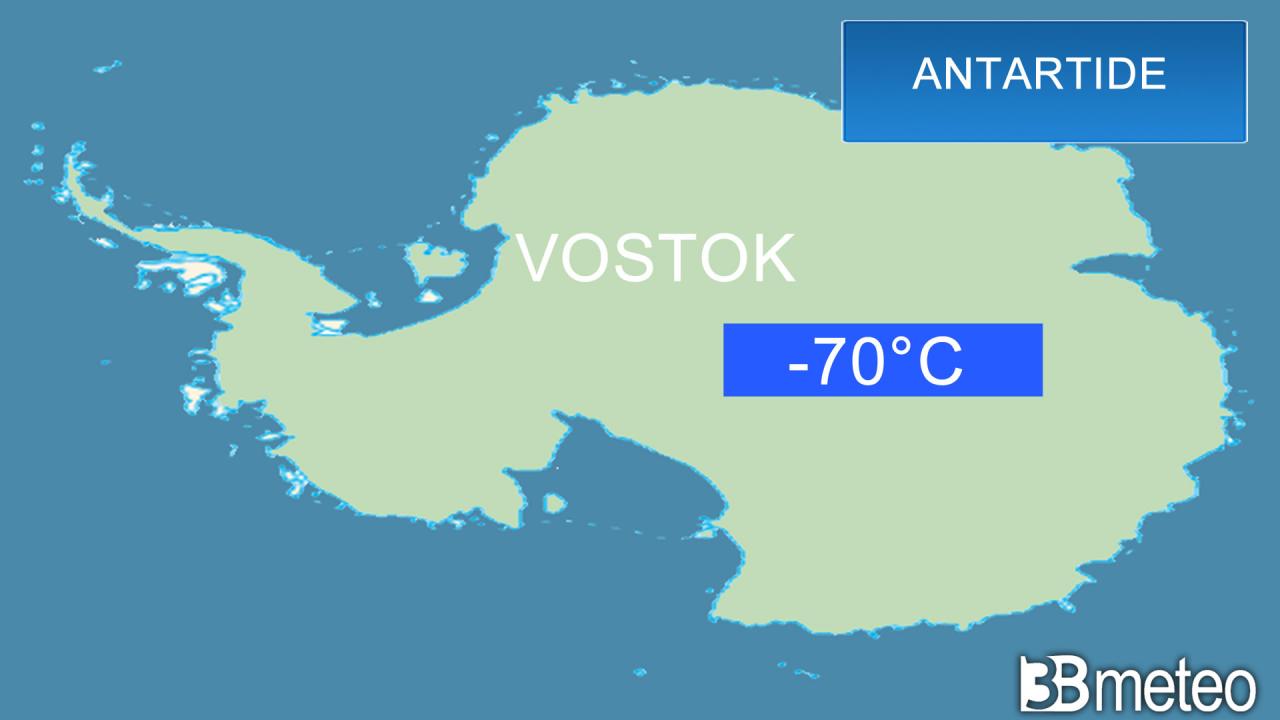 primi -70°C del 2021 raggiunti a Vostok