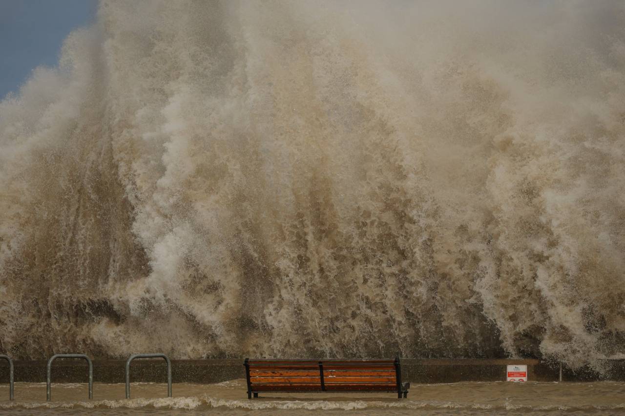 Tempesta Pierrick nel Regno Unito (Fonte immagine: Chris Owen via X)