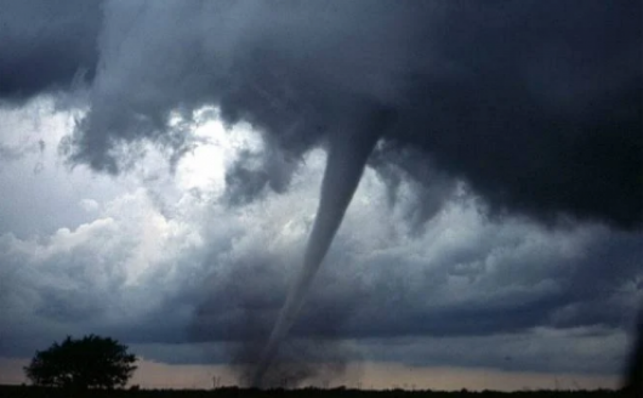 Tornado negli USA in un'immagine di archivio