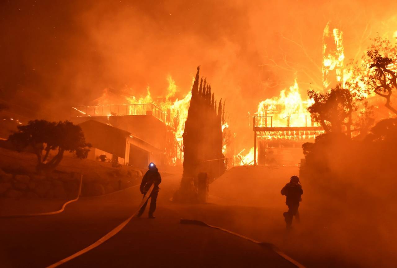 Wildfires across the western states of America: another serious fire season for California