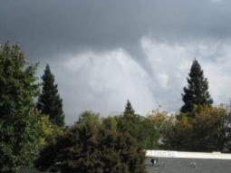 Il tornado di Yuba City. Fonte immagine accuweather