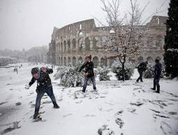 Neve in arrivo a Roma!