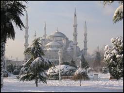 Istanbul, la più nevosa del Mediterraneo