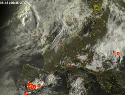 L'Europa vista dal satellite h 8.45