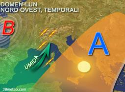 Meteo Italia: tra domencia e lunedì è atteso un peggioramento del tempo al Nord