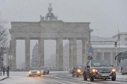 Berlino sotto la neve (immagine di repertorio)
