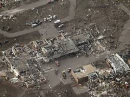 Tornado Oklahoma: i danni visti dall'alto