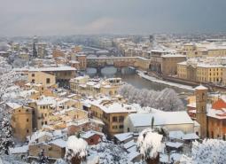 Firenze torna a rivedere la neve